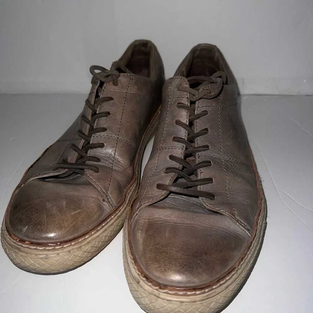Men's Brown Leather Casual Shoes Frye used - Picture 5 of 6